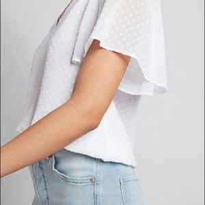 Express brand new never worn white blouse